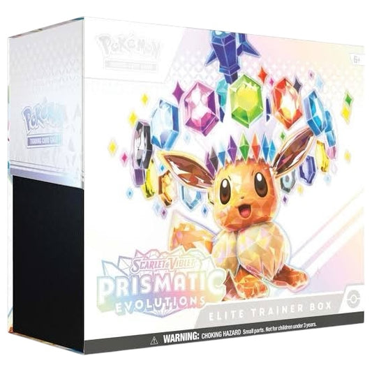 Pokemon Trading Card Game: Scarlet & Violet Prismatic Evolutions Elite Trainer Box