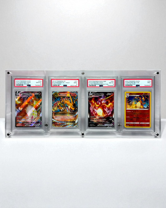 4 Grid PSA/CGC Transparent Desktop Frame