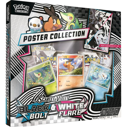 Pokemon TCG Scarlet & Violet 10.5 Unova Poster Collection Box