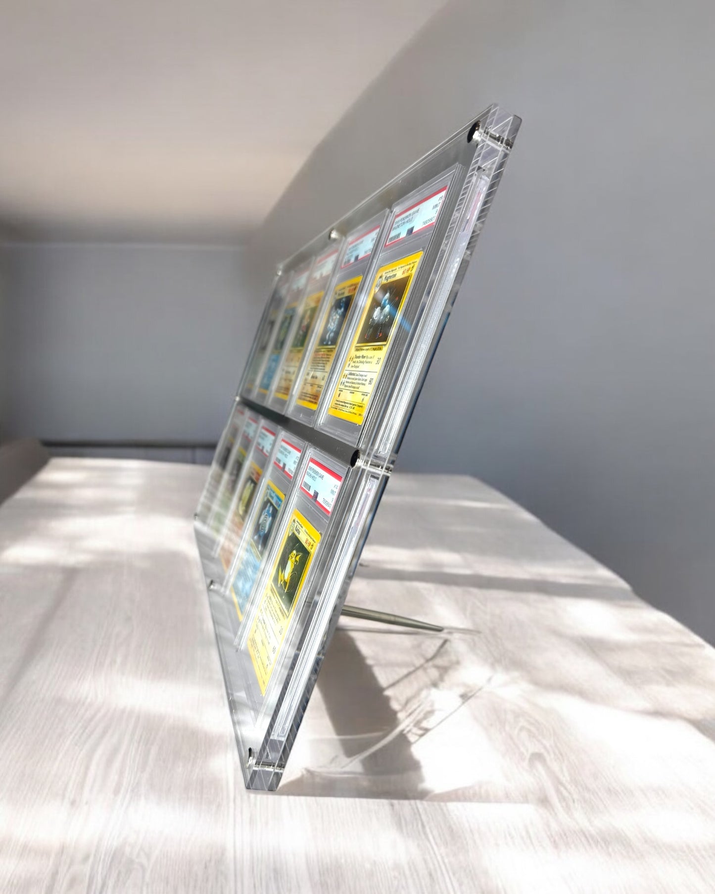 10 Grid PSA/CGC Transparent Desktop Frame
