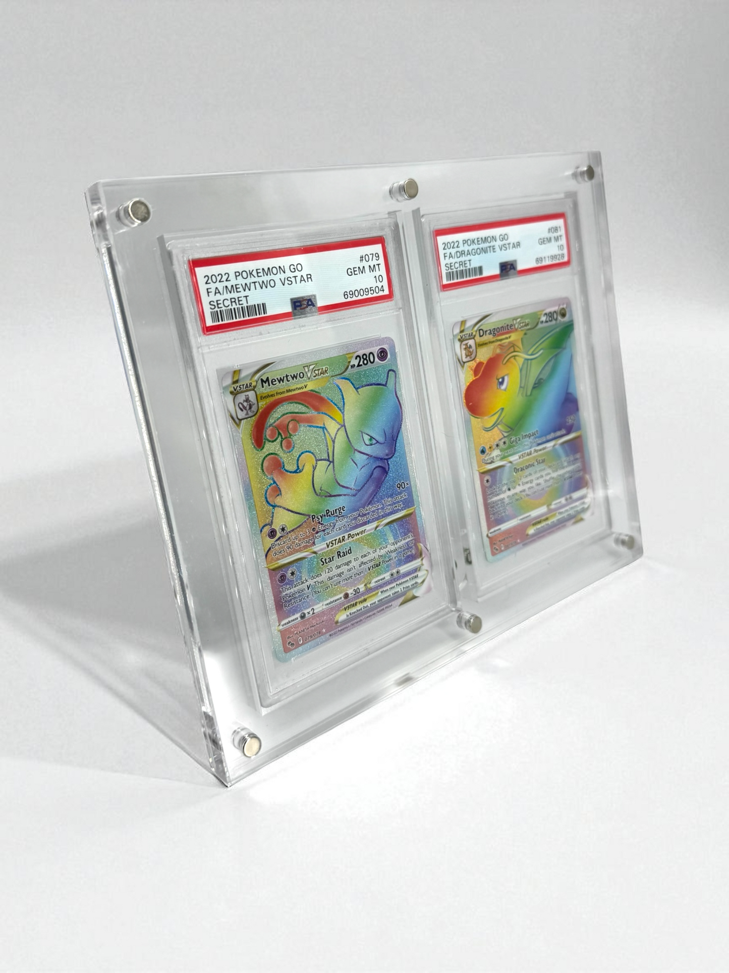 2 Grid PSA/CGC Transparent Desktop Frame