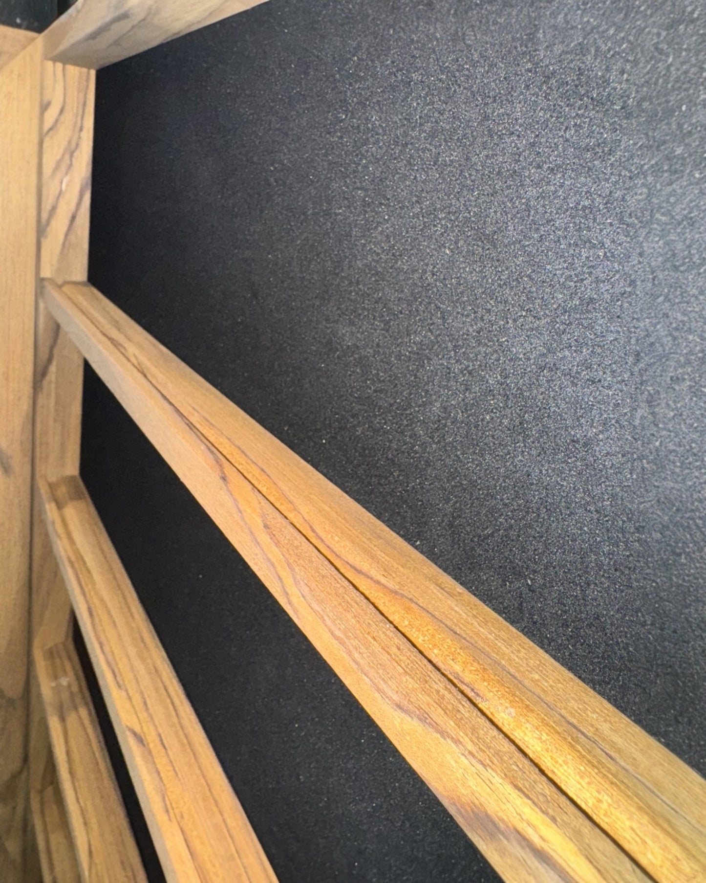 5 Level Universal Card Cabinet Frame Midnight Black UV Protected