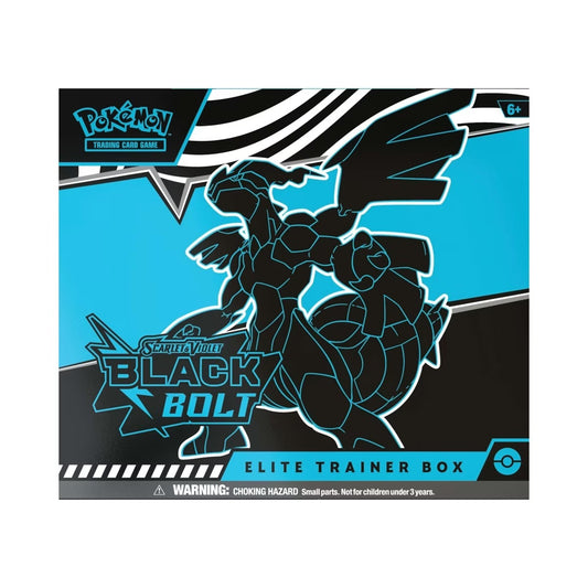 Pokemon Trading Card Game: Scarlet and Violet Black Bolt Elite Trainer Box