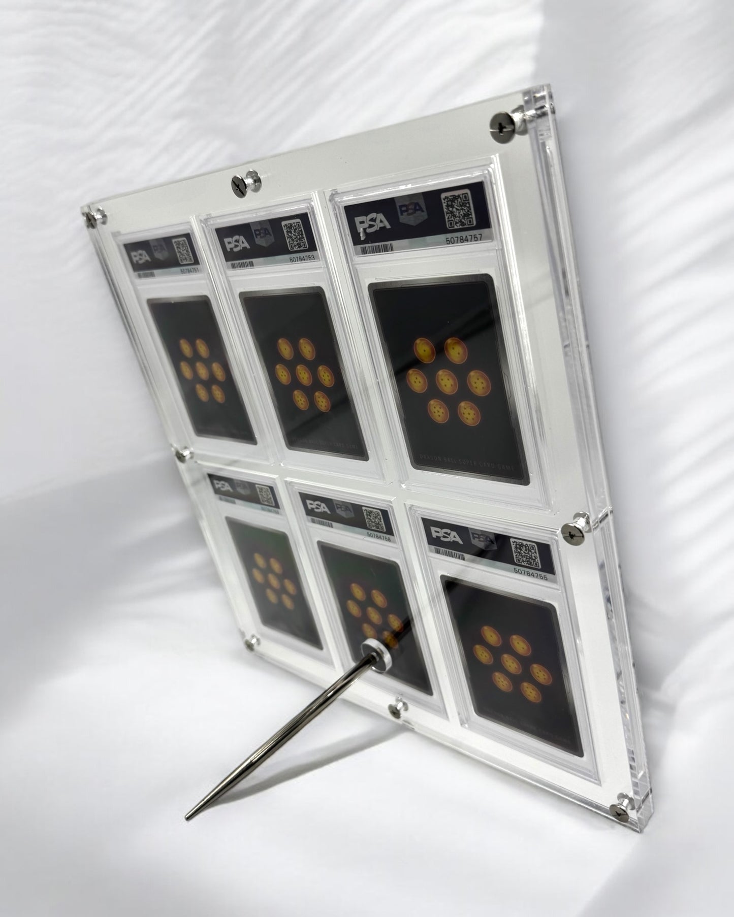 6 Grid PSA/CGC Transparent Desktop Frame