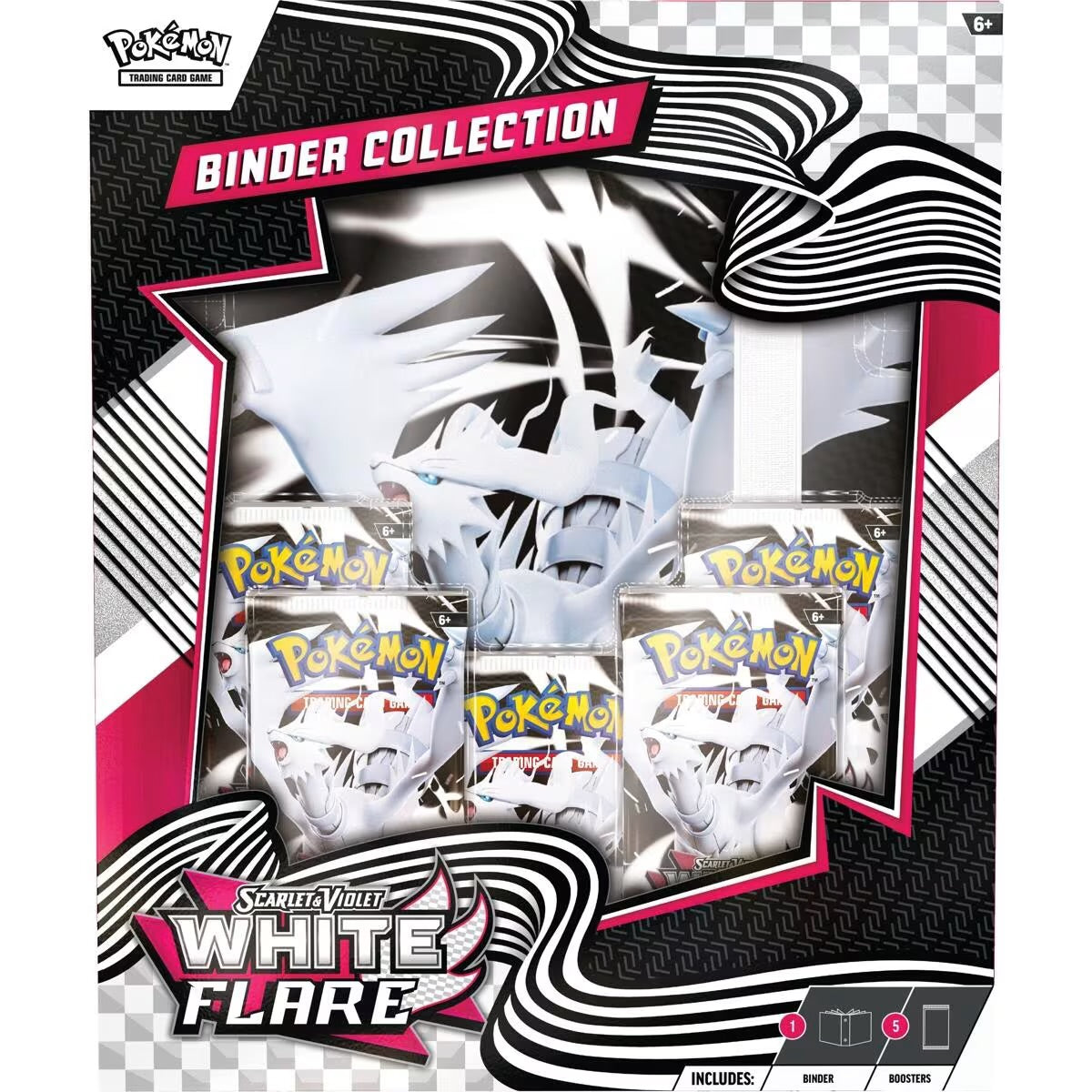Pokemon Trading Card Game: Scarlet and Violet White Flare Binder Collection