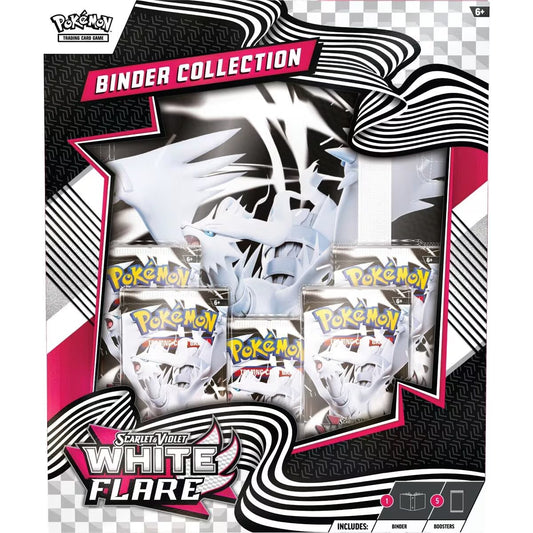Pokemon Trading Card Game: Scarlet and Violet White Flare Binder Collection