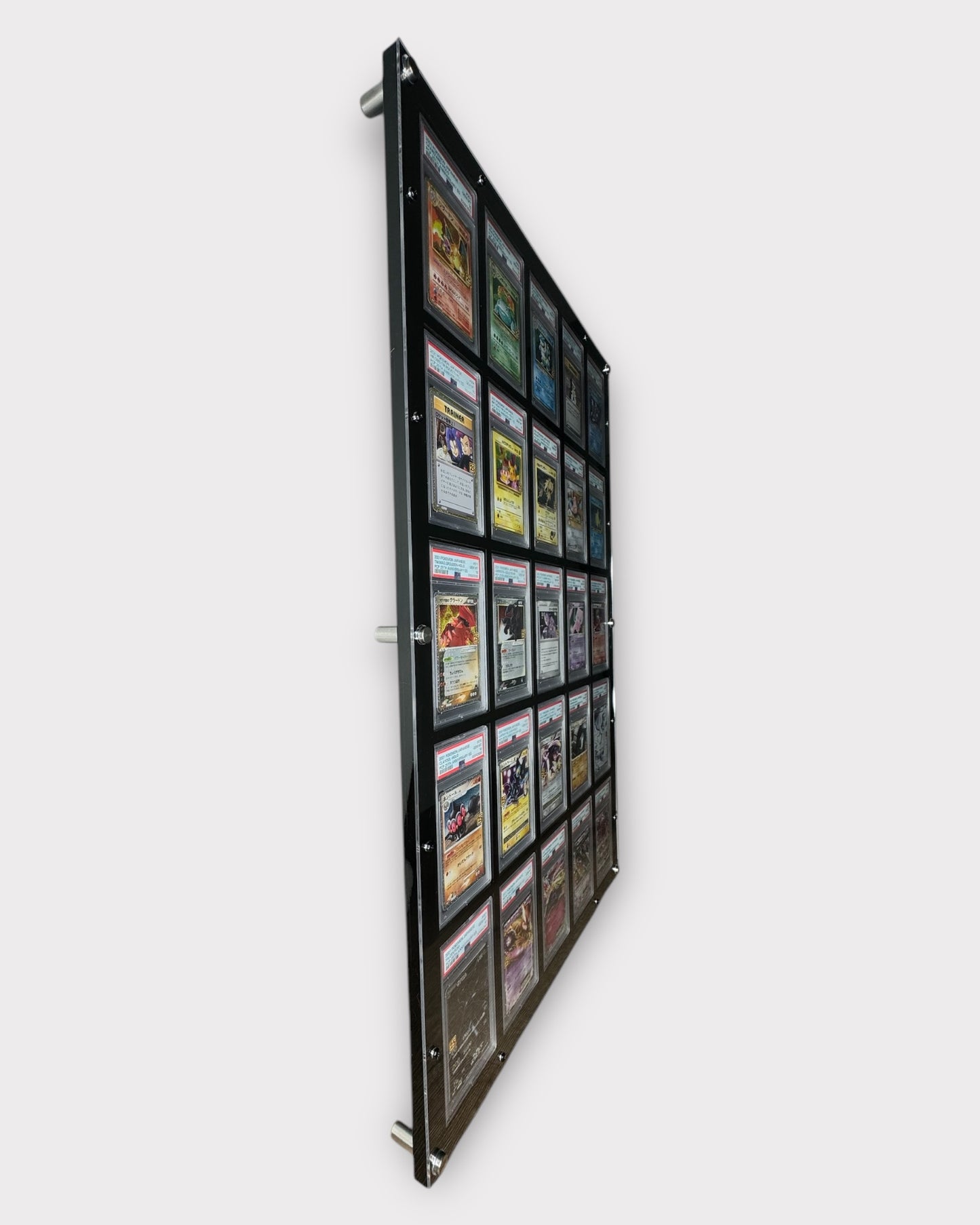 25 Grid PSA/CGC ACRYLIC Wall Frame with UV Protection