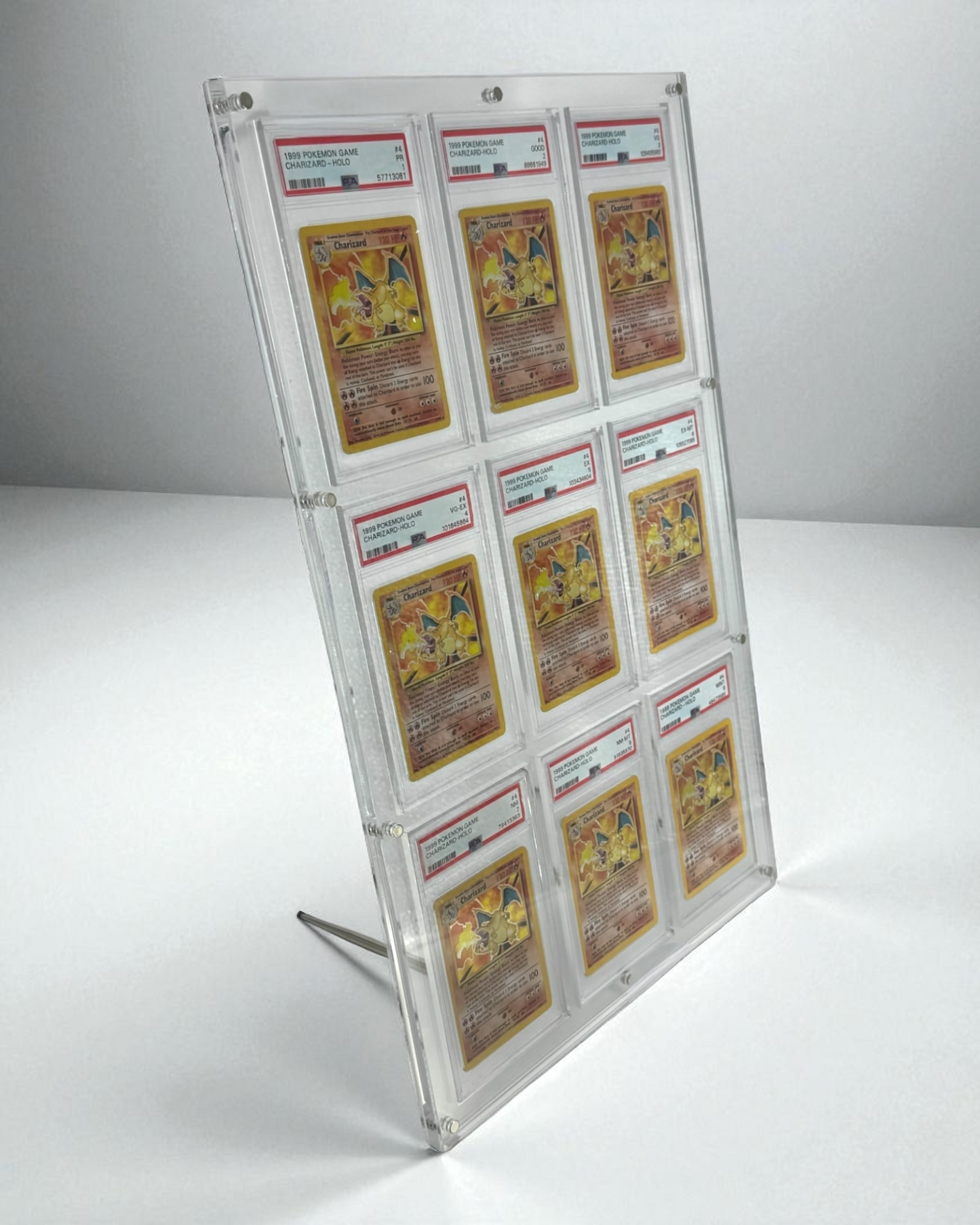 9 Grid PSA/CGC Transparent Desktop Frame