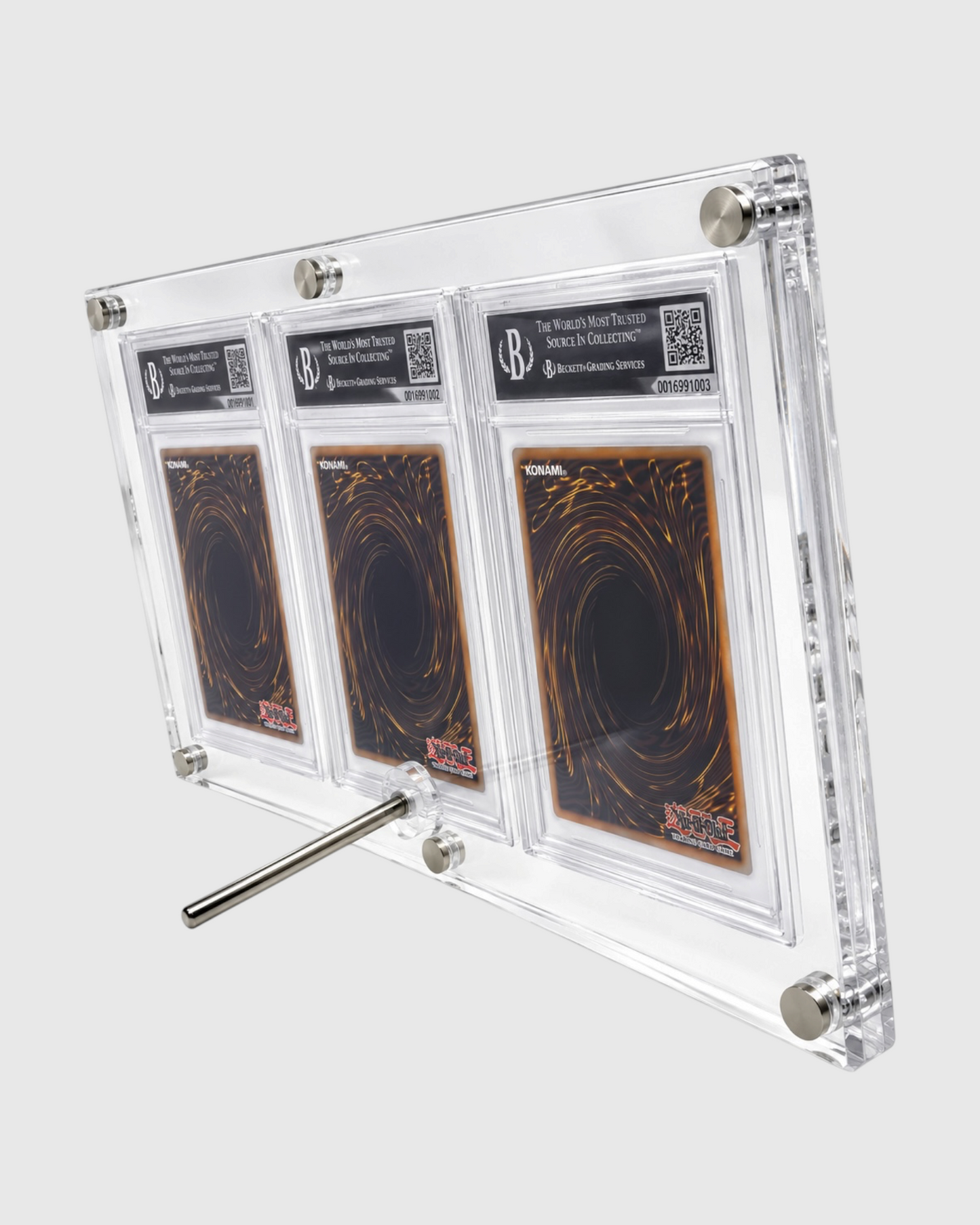 PRE ORDER: BGS 3 Grid Transparent Card Stand