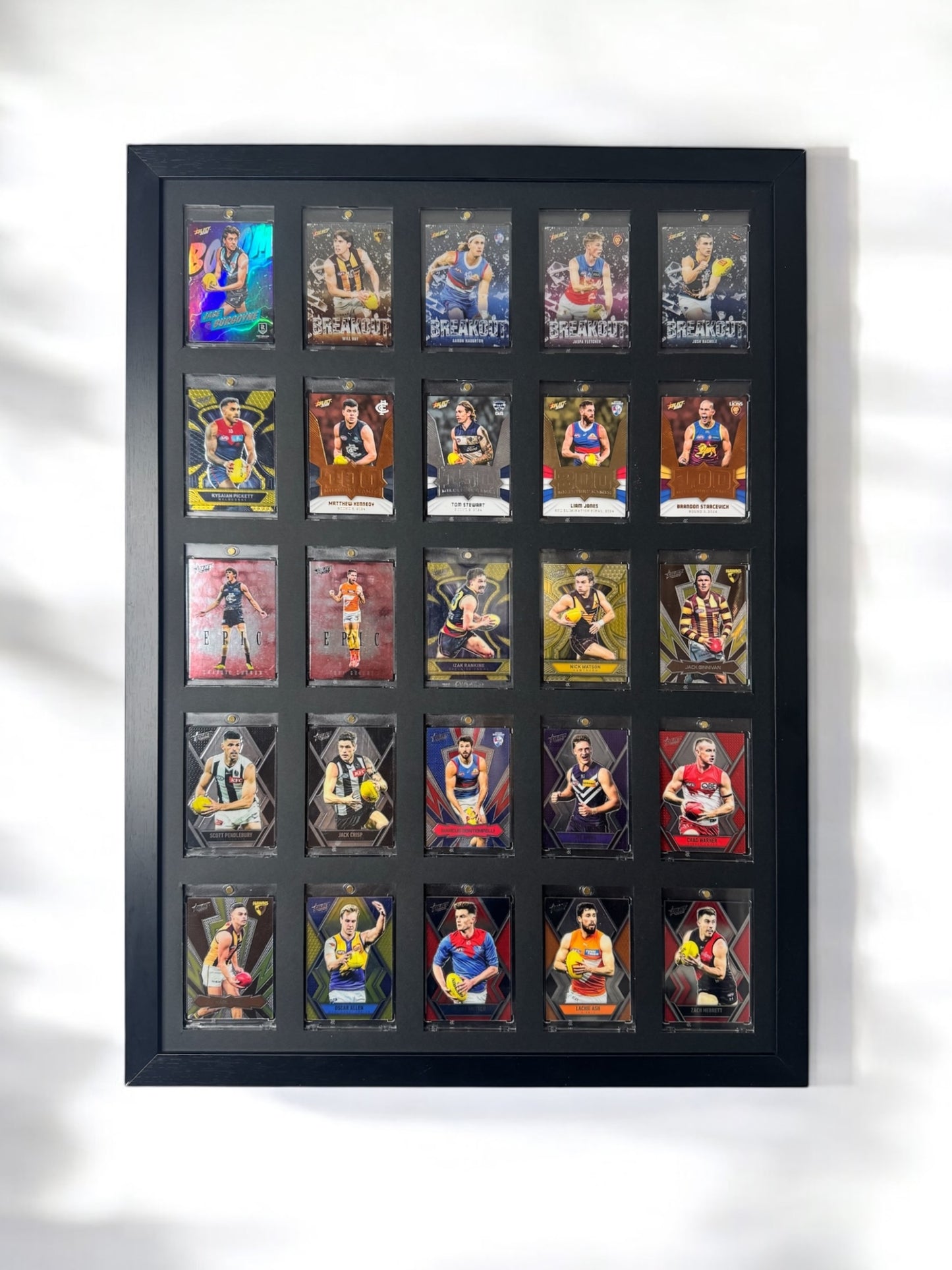 25 Grid ONE TOUCH Wall Frame 35-130Pt