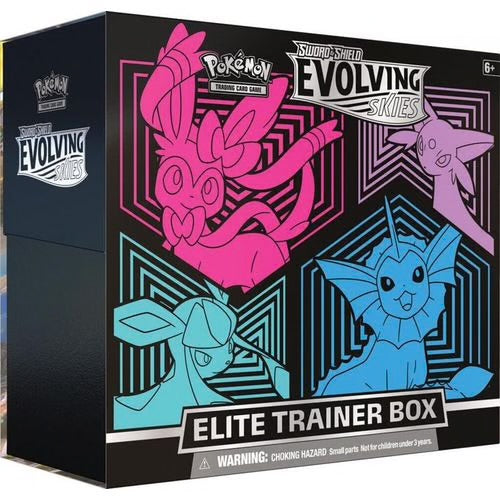 POKÉMON TCG Sword and Shield - Evolving Skies Elite Trainer Box