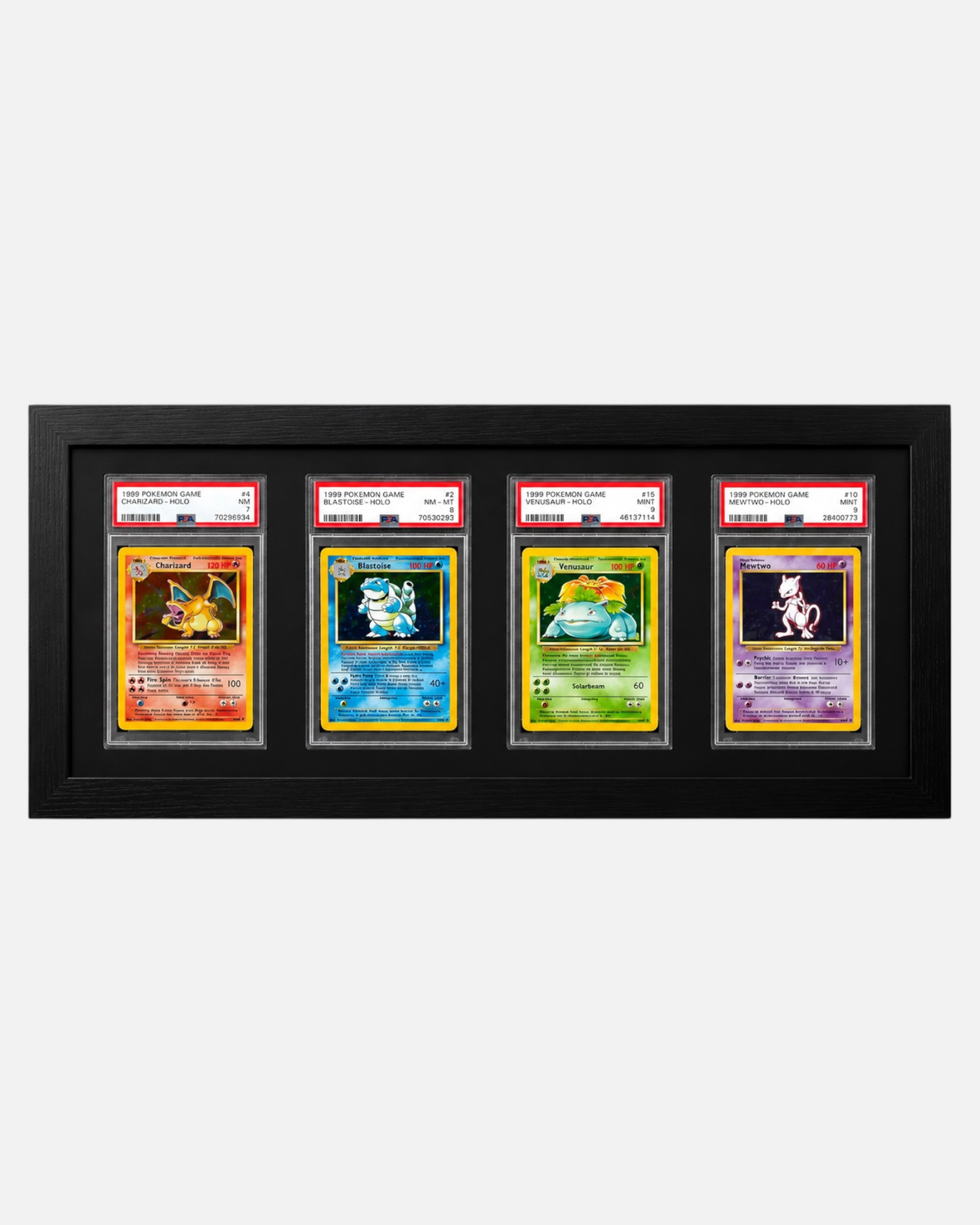 PRE ORDER: 4 Grid (4x1) PSA/CGC Wall Frame