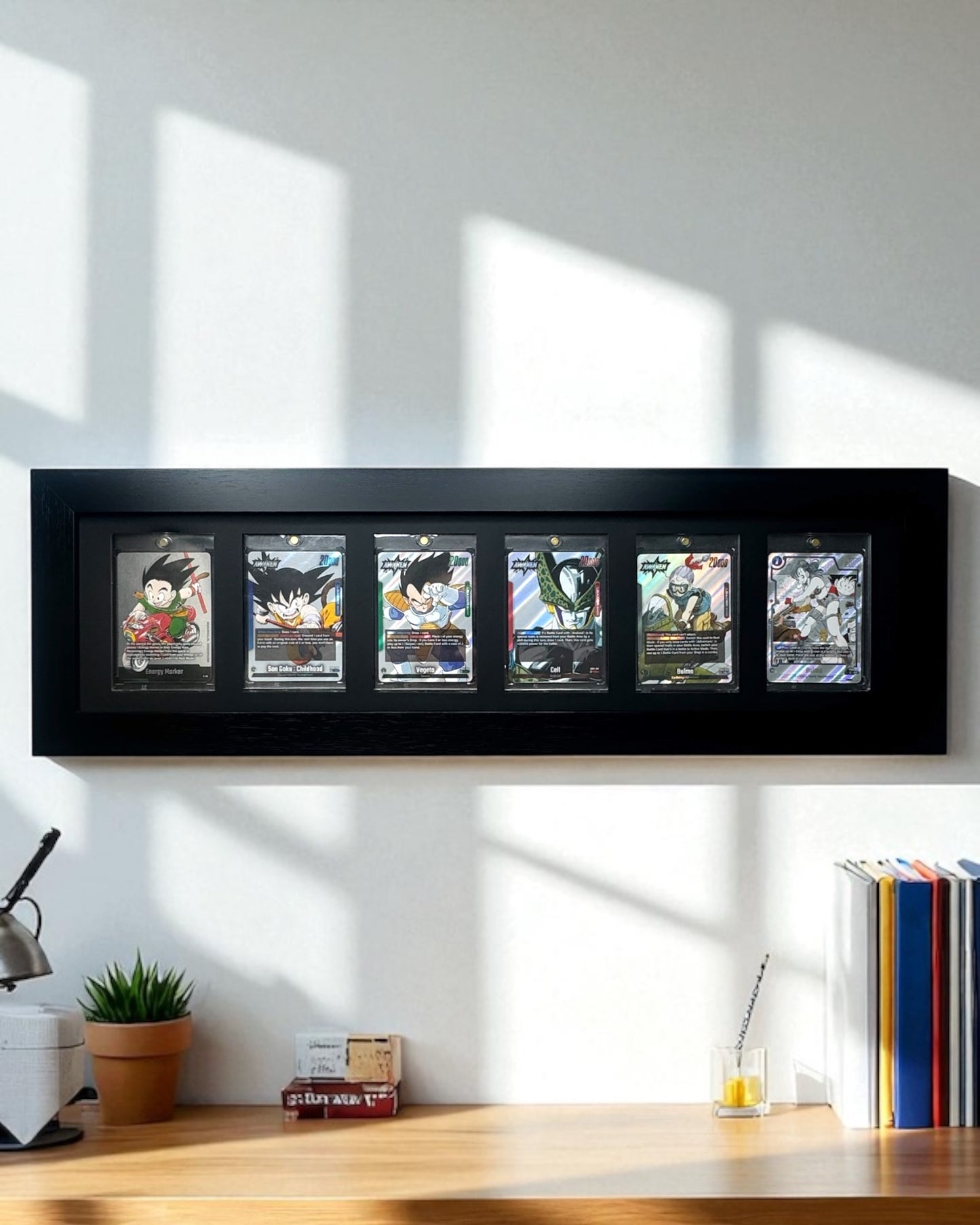 6 Grid ONE TOUCH Wall Frame 6x1 Layout 35-130Pt