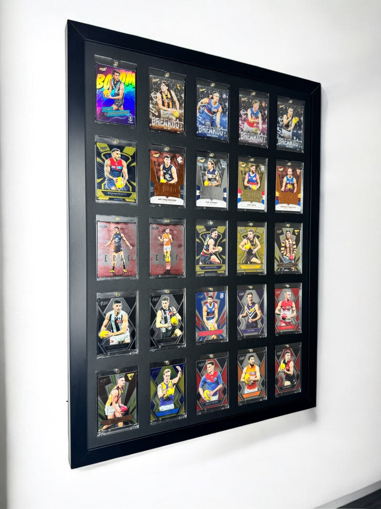 25 Grid ONE TOUCH Wall Frame 35-130Pt
