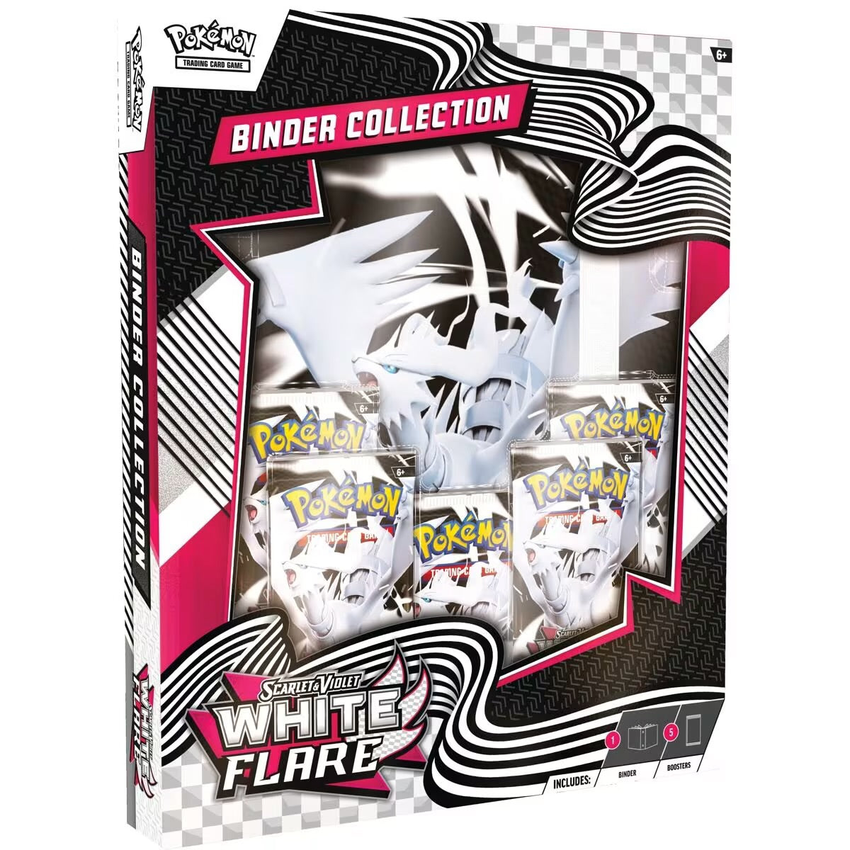 Pokemon Trading Card Game: Scarlet and Violet White Flare Binder Collection
