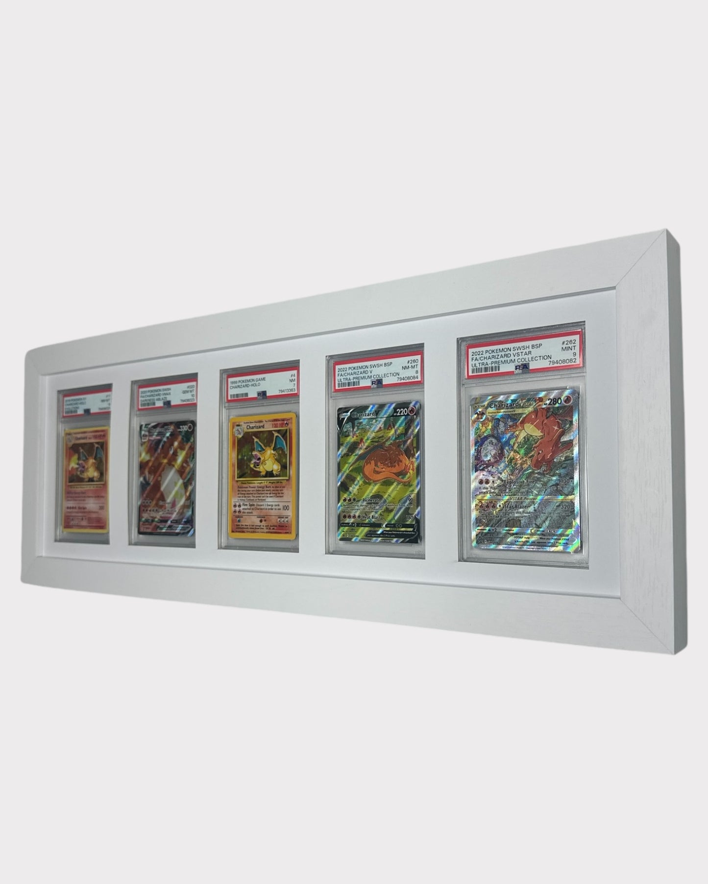 5 Grid PSA/CGC WHITE Wall Frame