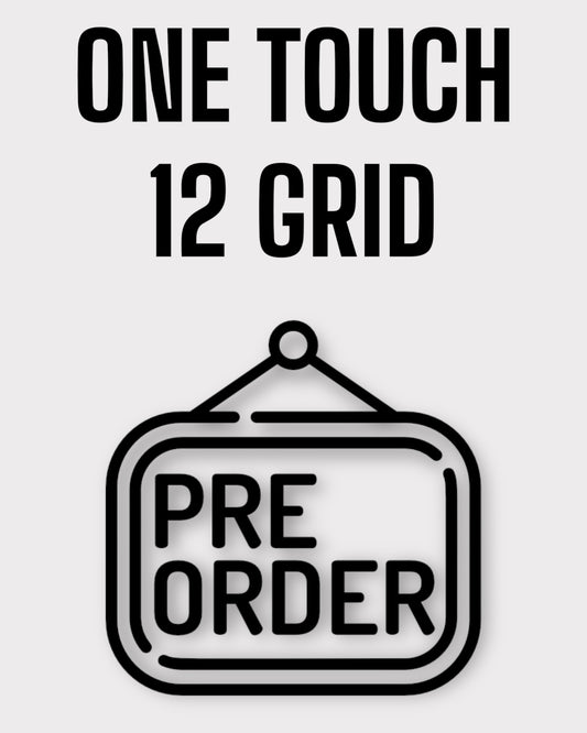 PRE ORDER: 12 Grid 6x2 ONE TOUCH Wall Frame 35-130Pt