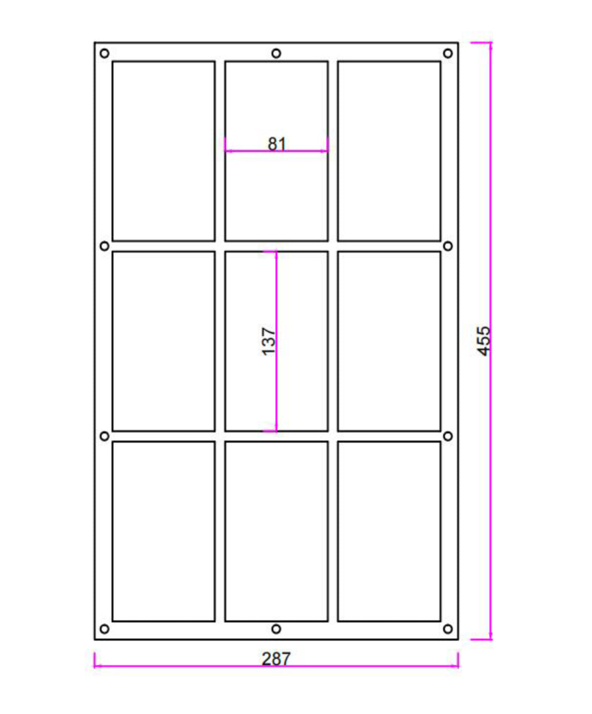 PRE ORDER: 9 Grid PSA/CGC Transparent Desktop Frame