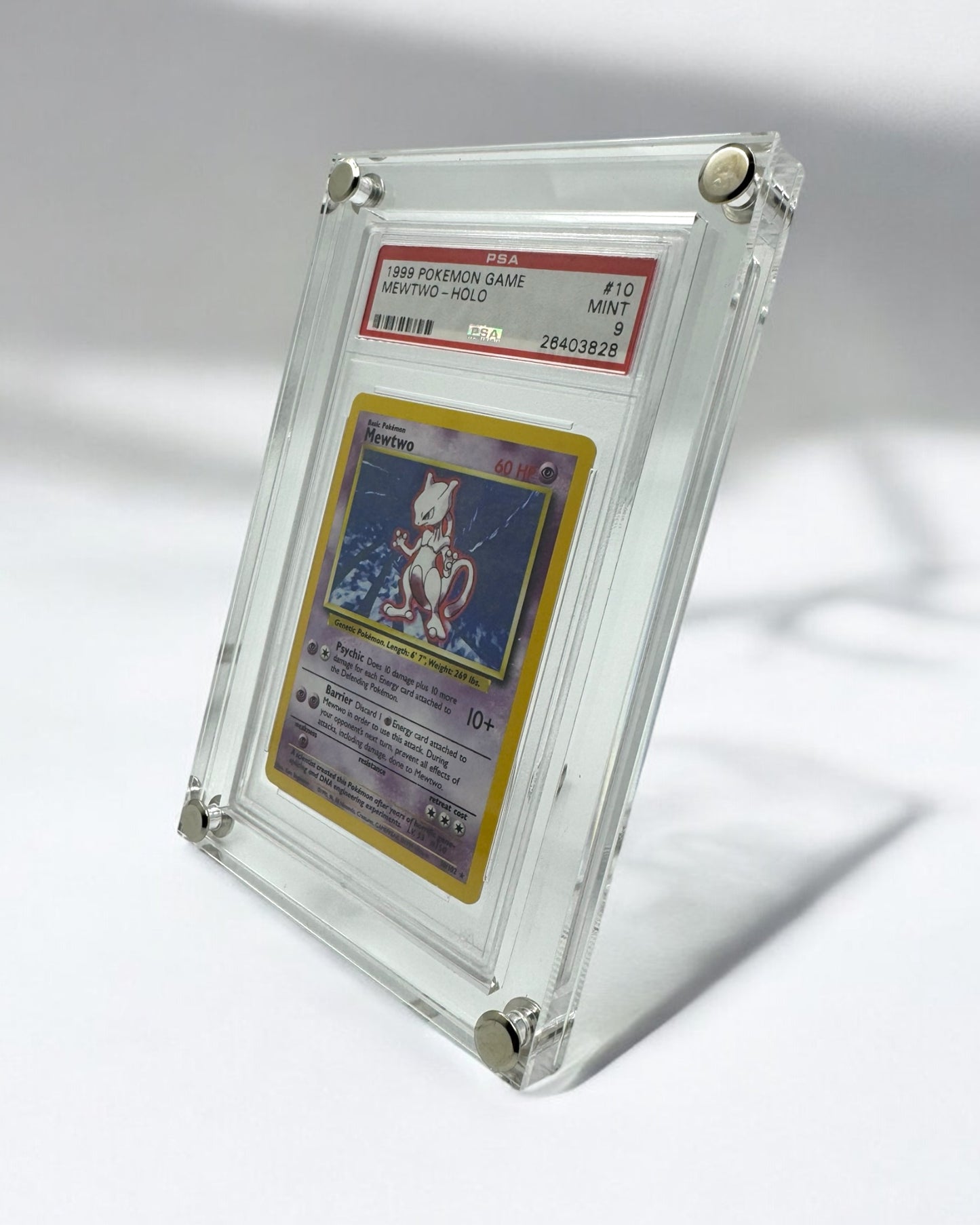 1 Grid PSA/CGC Transparent Desktop Frame