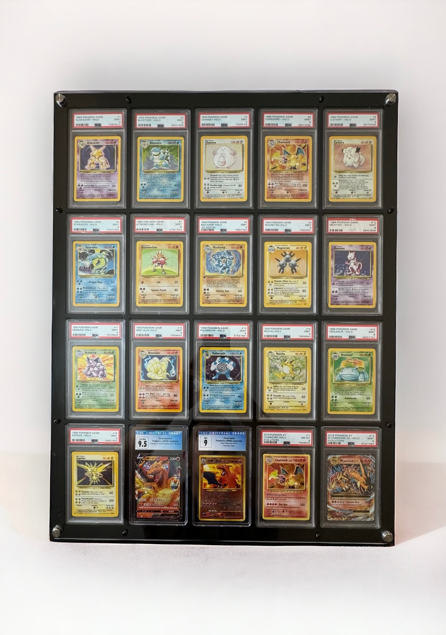 frame pokemon cards 20 Grid PSA/CGC Acrylic Wall Frame – CardMasterFraming