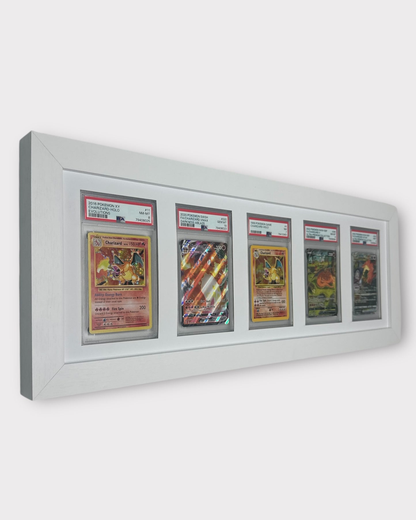 5 Grid PSA/CGC WHITE Wall Frame