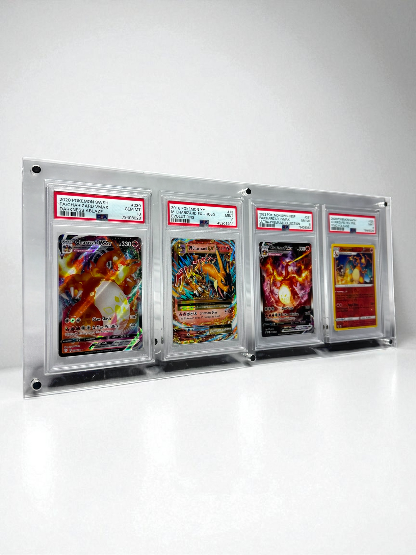 4 Grid PSA/CGC Transparent Desktop Frame