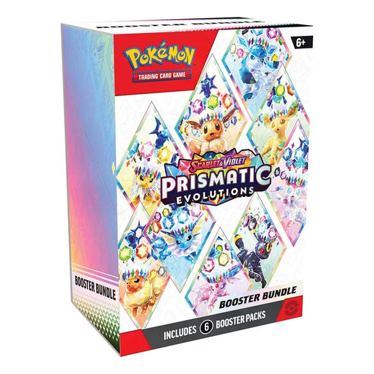 Pokemon Trading Card Game: Scarlet & Violet Prismatic Evolutions Booster Bundle