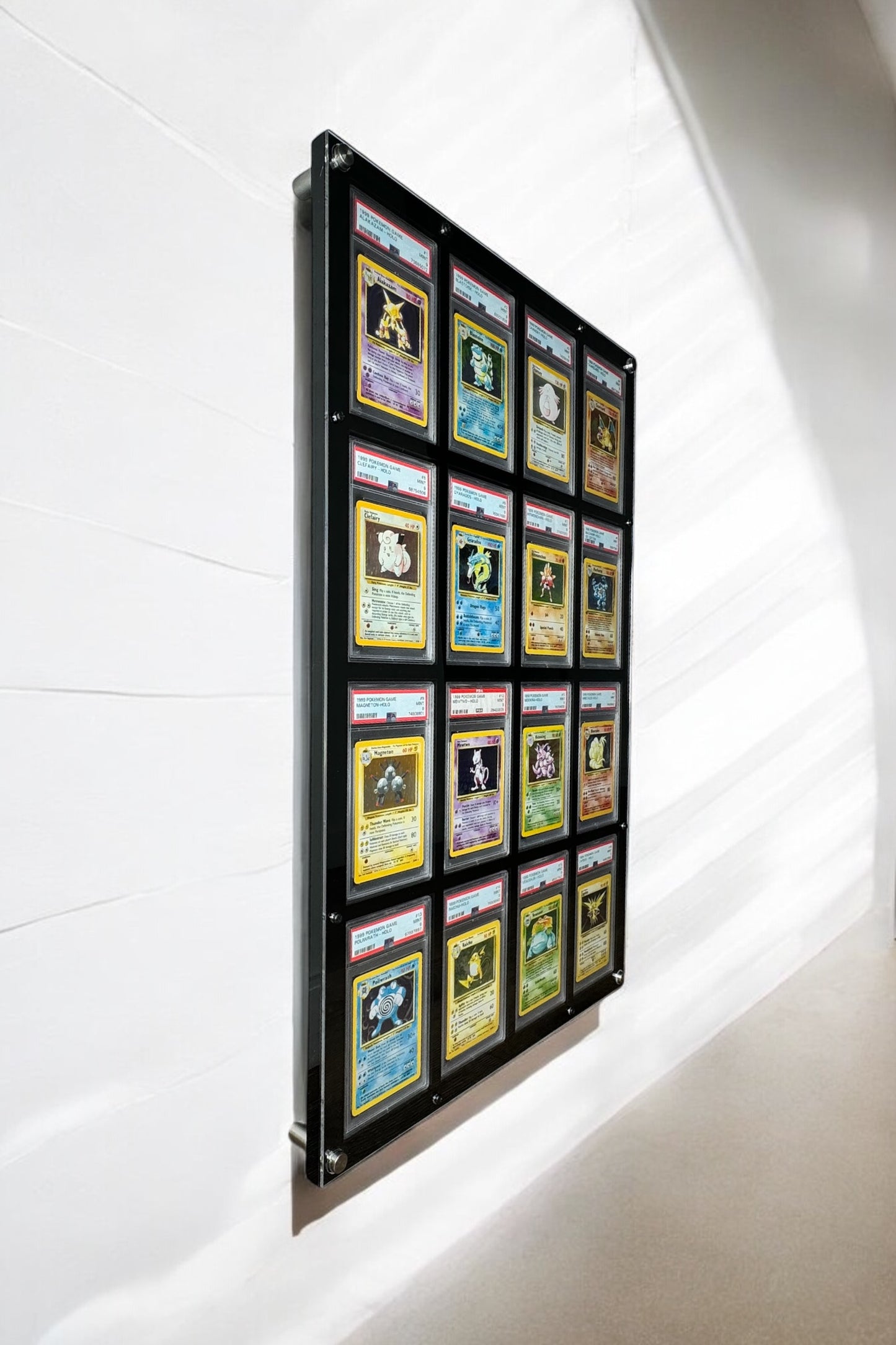 16 Grid PSA/CGC ACRYLIC Wall Frame