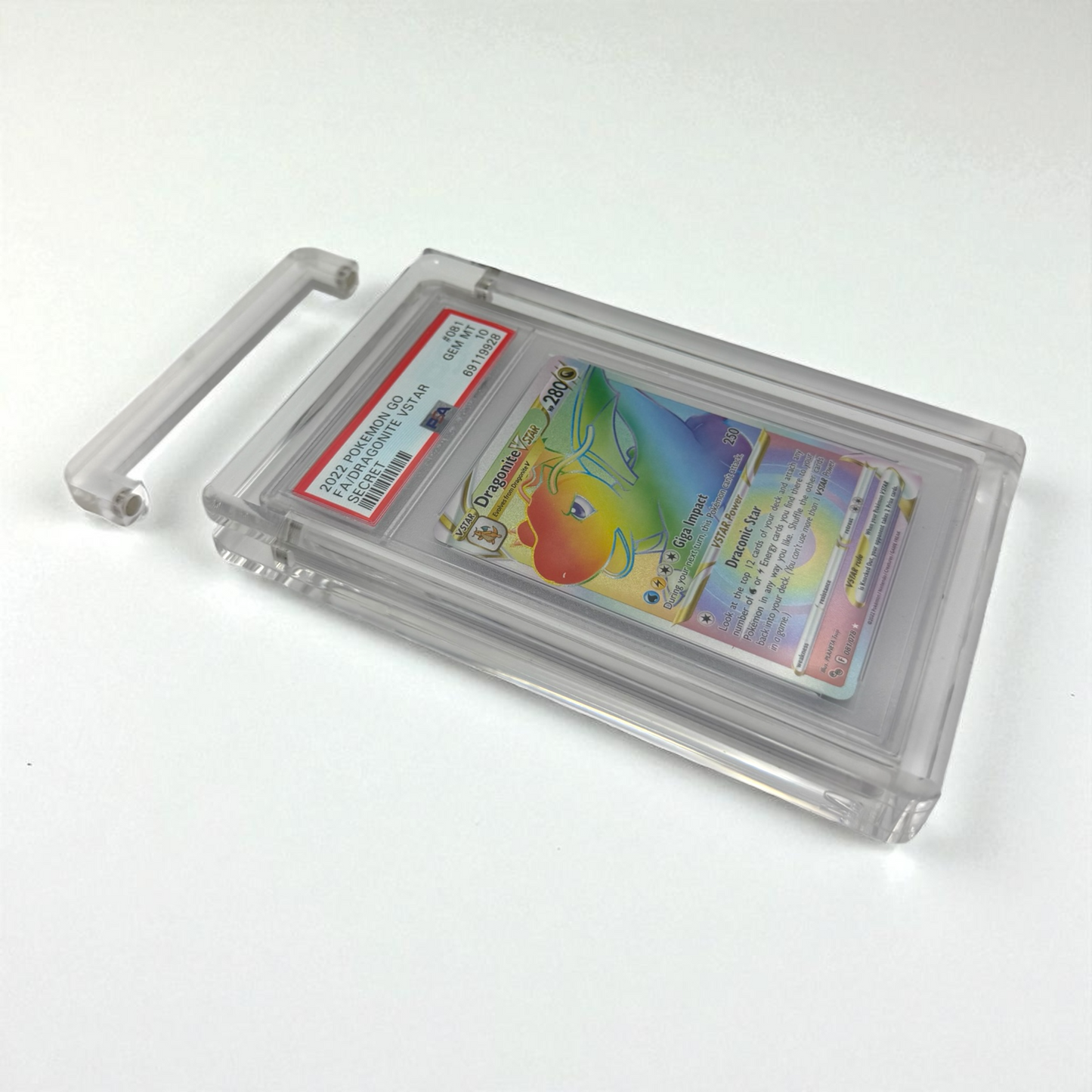 PSA/CGC Acrylic Slab Protector Case – UV Shielded Magnetic Display