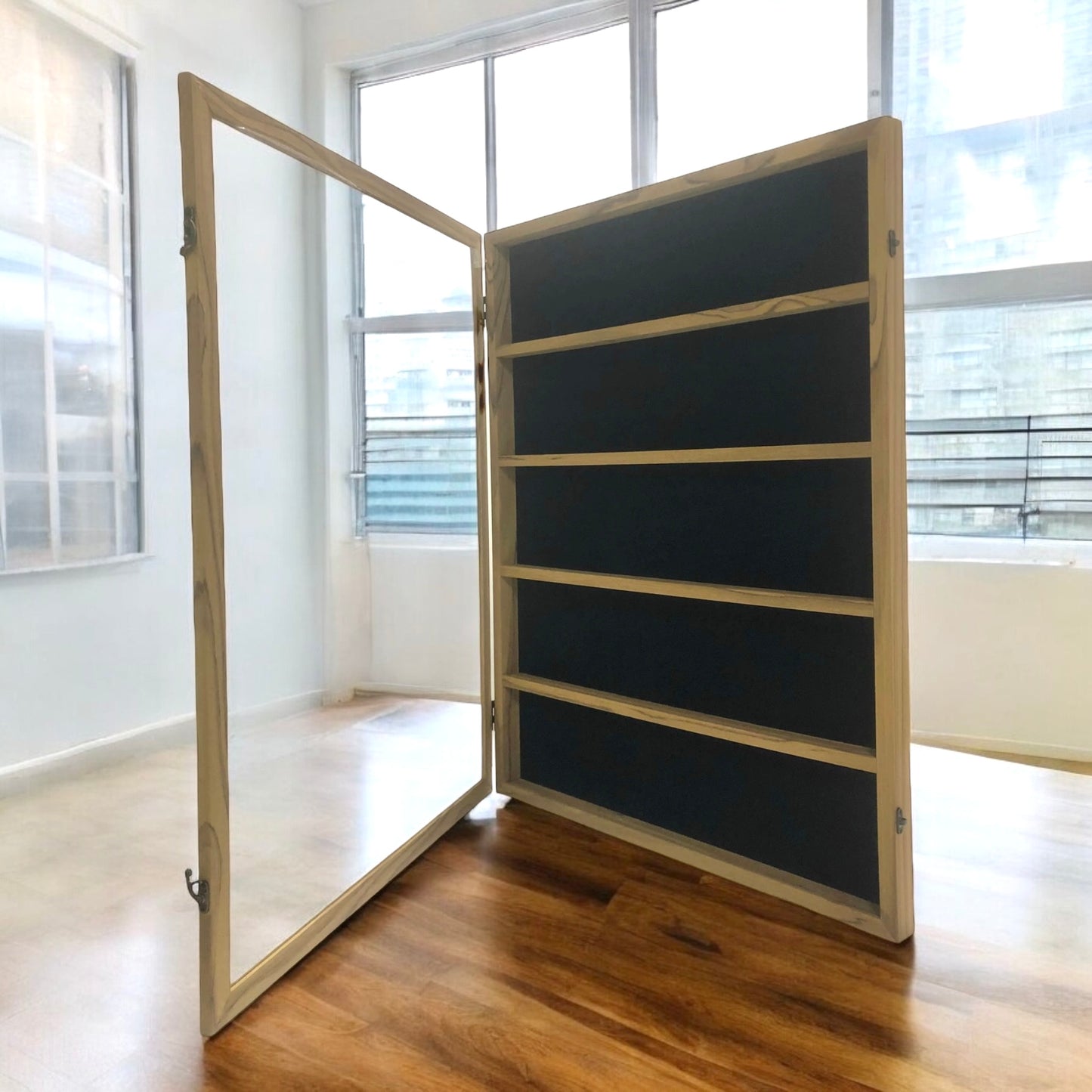 5 Level Universal Card Cabinet Frame Midnight Black UV Protected