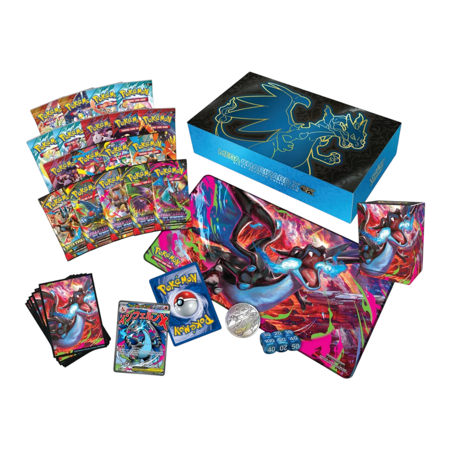 Pokemon TCG: Mega Charizard X ex Ultra-Premium Collection