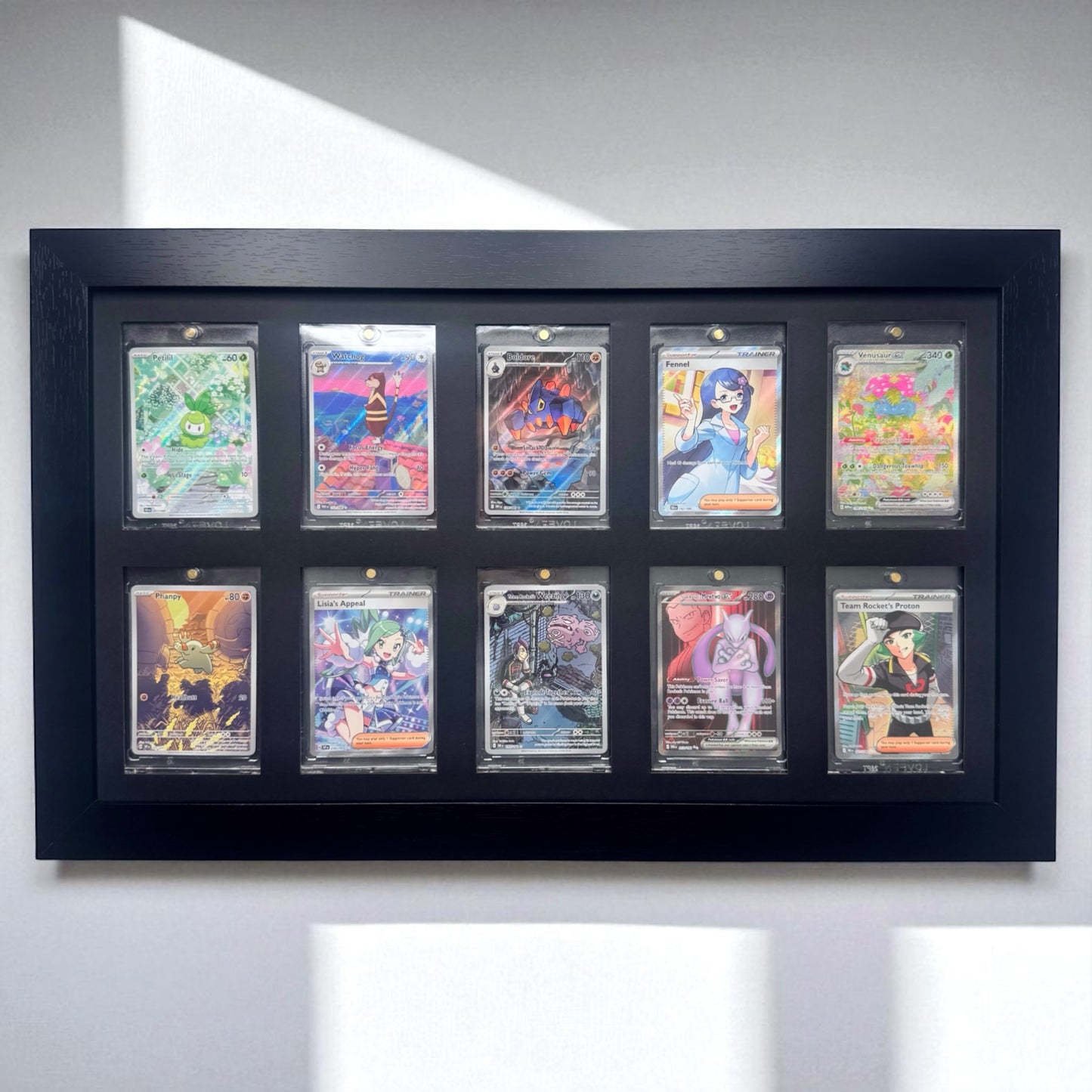 10 Grid 5x2 ONE TOUCH Wall Frame 35-130Pt