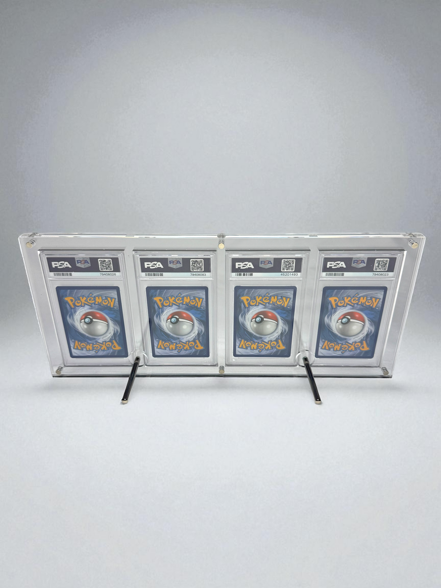 4 Grid PSA/CGC Transparent Desktop Frame