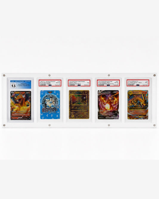 5 Grid PSA/CGC Transparent Desktop Frame