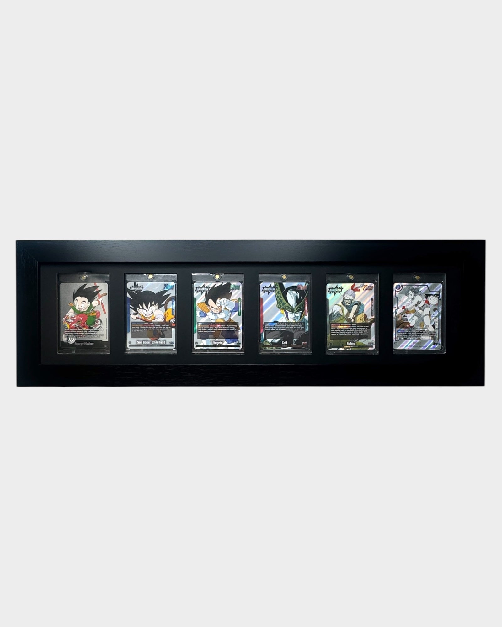 6 Grid ONE TOUCH Wall Frame 6x1 Layout 35-130Pt – CardMasterFraming