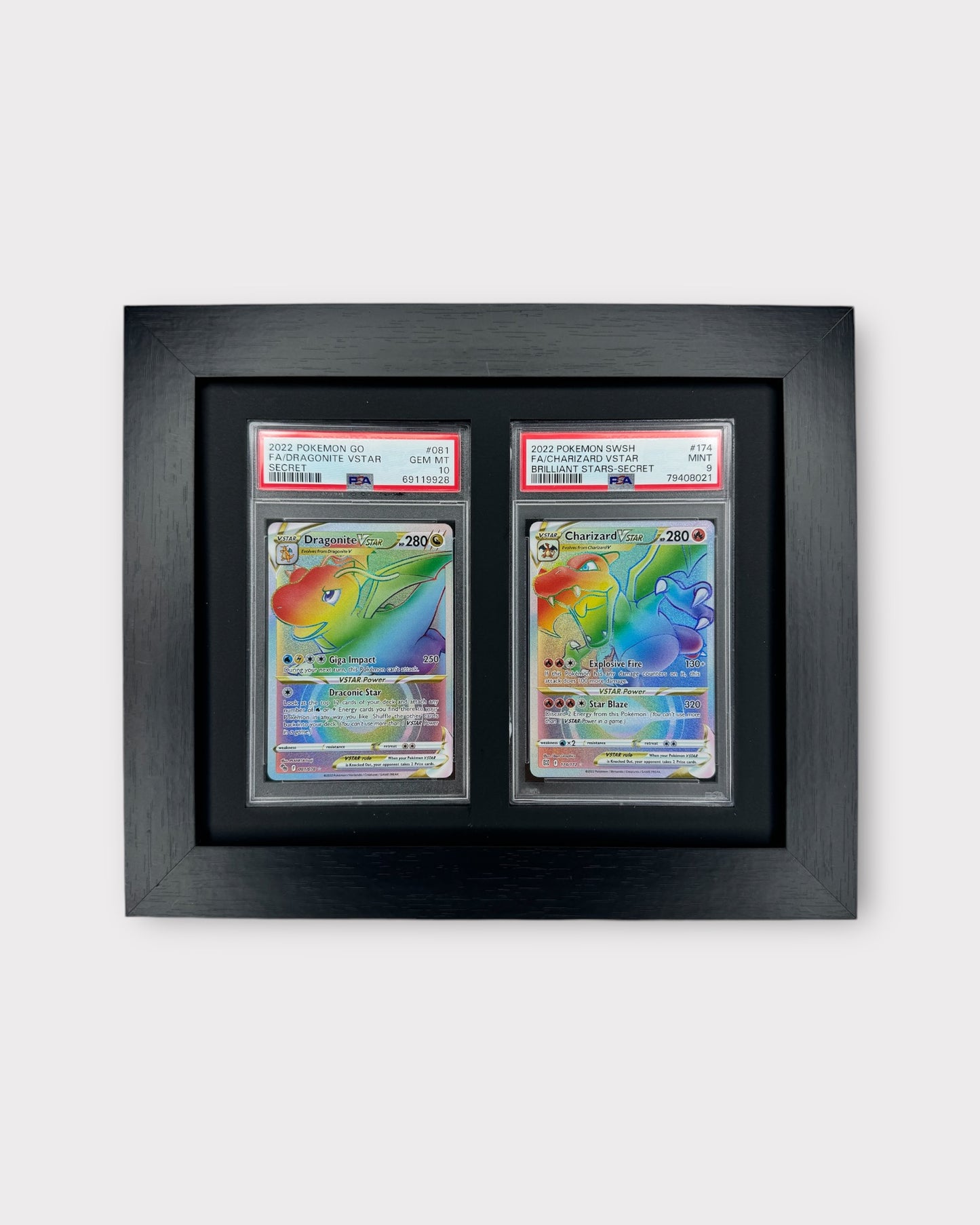 2 Grid PSA/CGC Wall Frame – CardMasterFraming