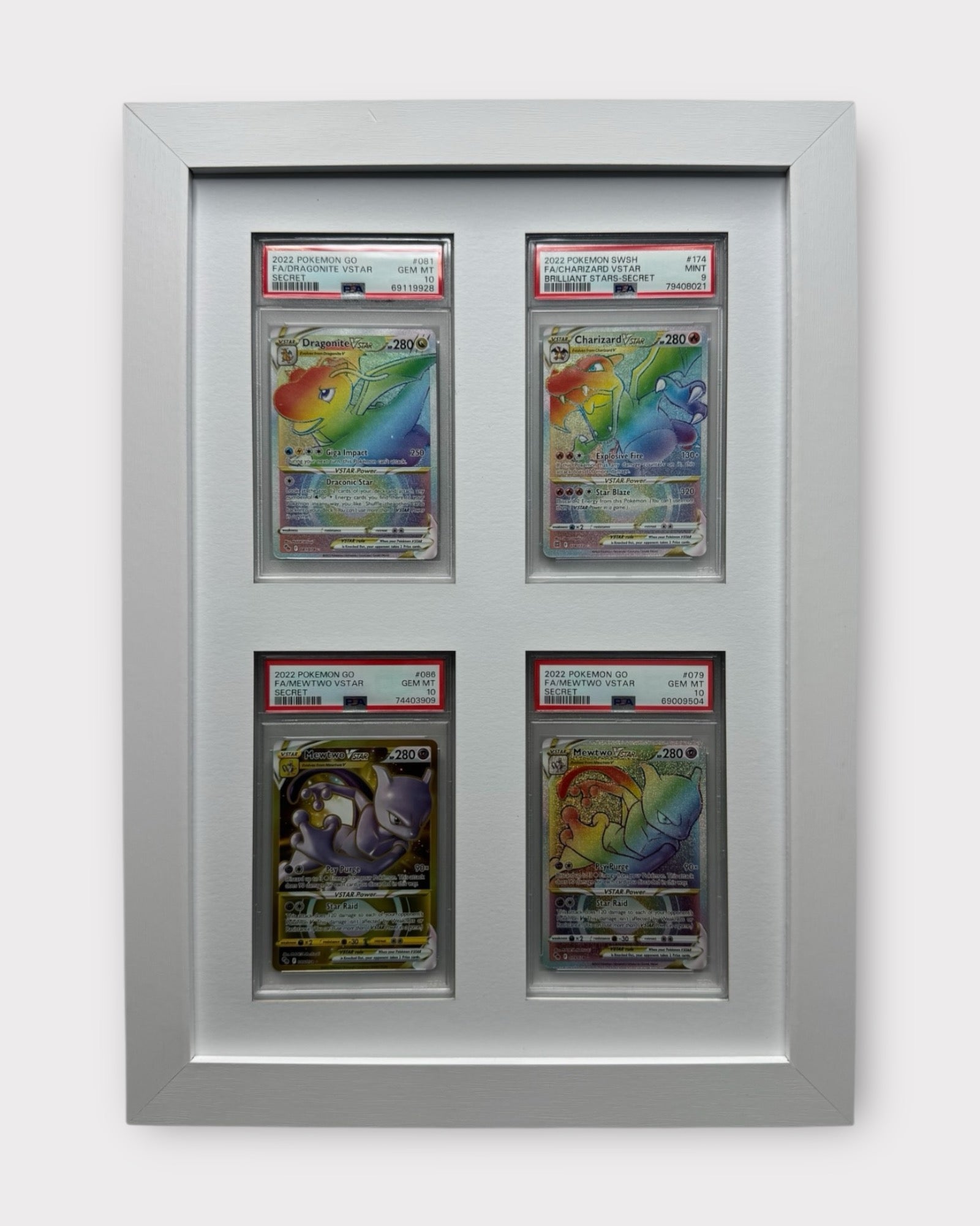 Sold Out: 4 Grid PSA/CGC WHITE Wall Frame – CardMasterFraming