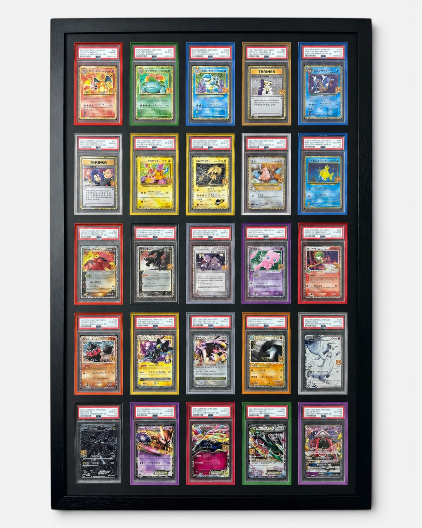 PRE ORDER: 25 Slot PSA/CGC Card Guard Wall Frame
