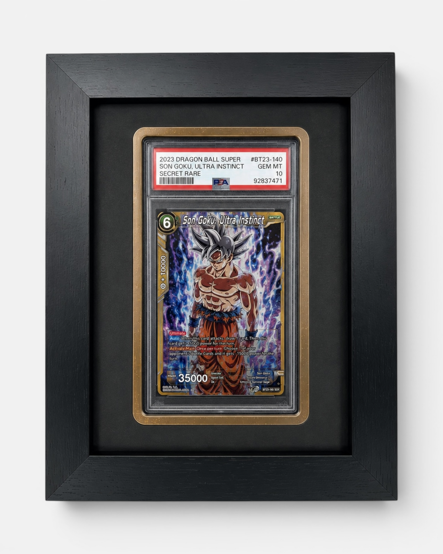 PRE ORDER: 1 Slot PSA/CGC Card Guard Wall Frame