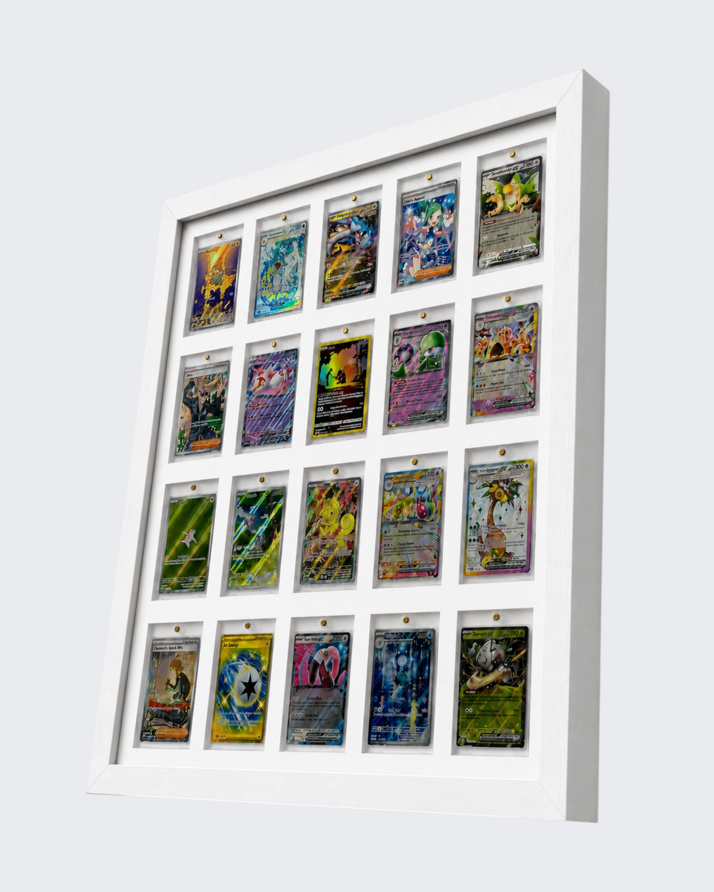 PRE ORDER: 20 Grid ONE TOUCH Wall Frame White 35-130Pt