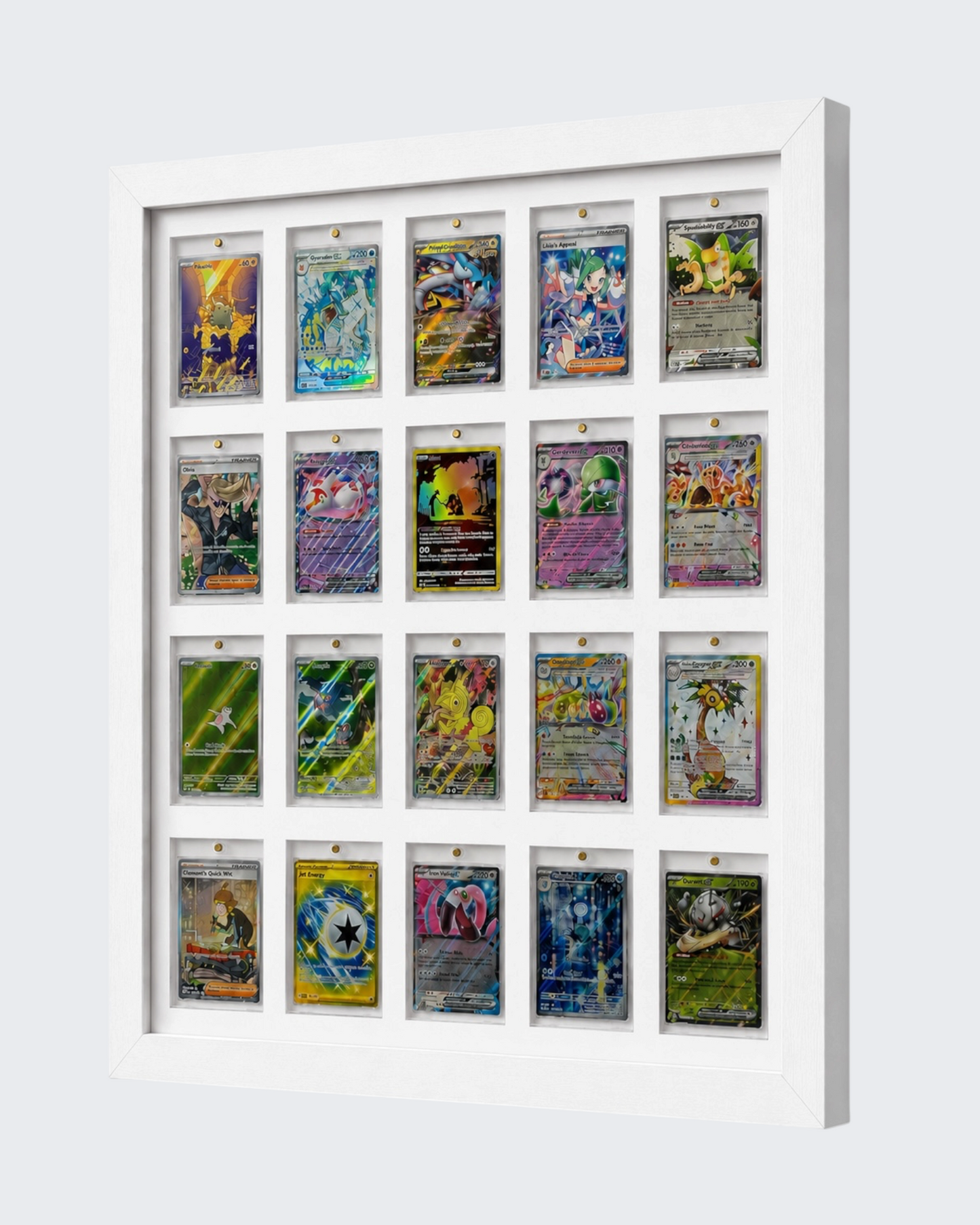 PRE ORDER: 20 Grid ONE TOUCH Wall Frame White 35-130Pt