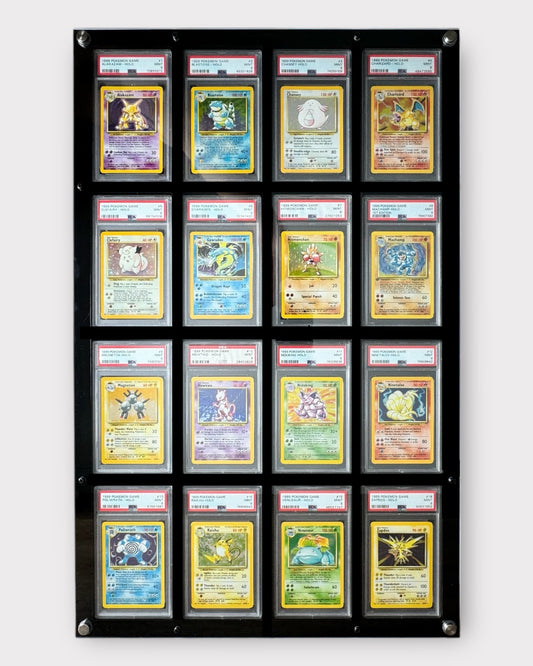 16 Grid PSA/CGC ACRYLIC Wall Frame