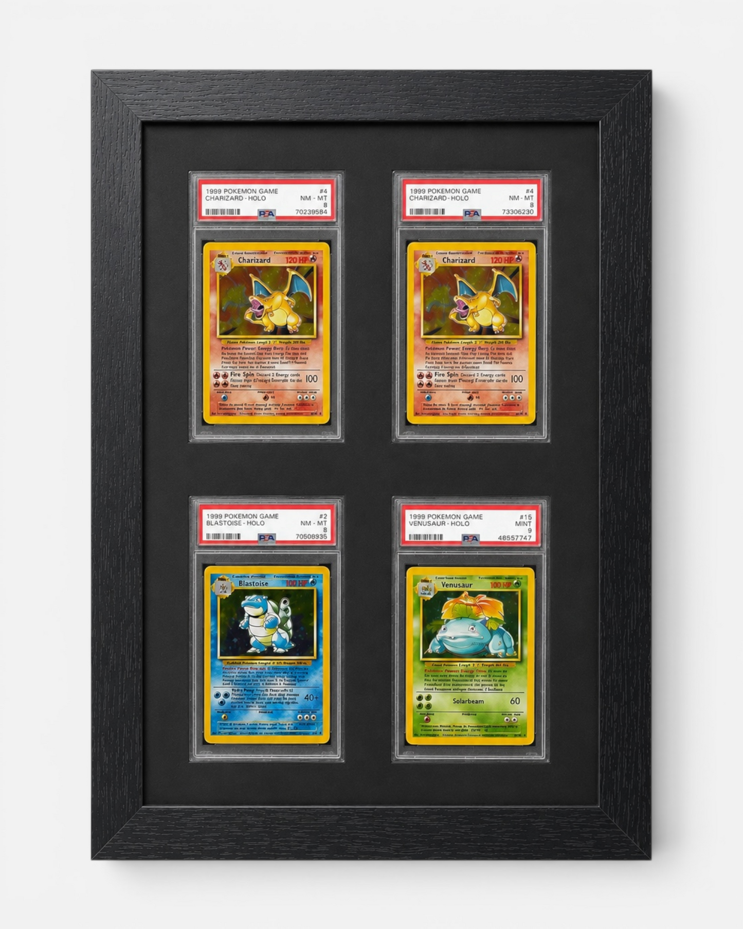 4 Grid PSA/CGC Wall Frame CardMasterFraming 4 Grid PSA/CGC Wall Frame CardMasterFraming