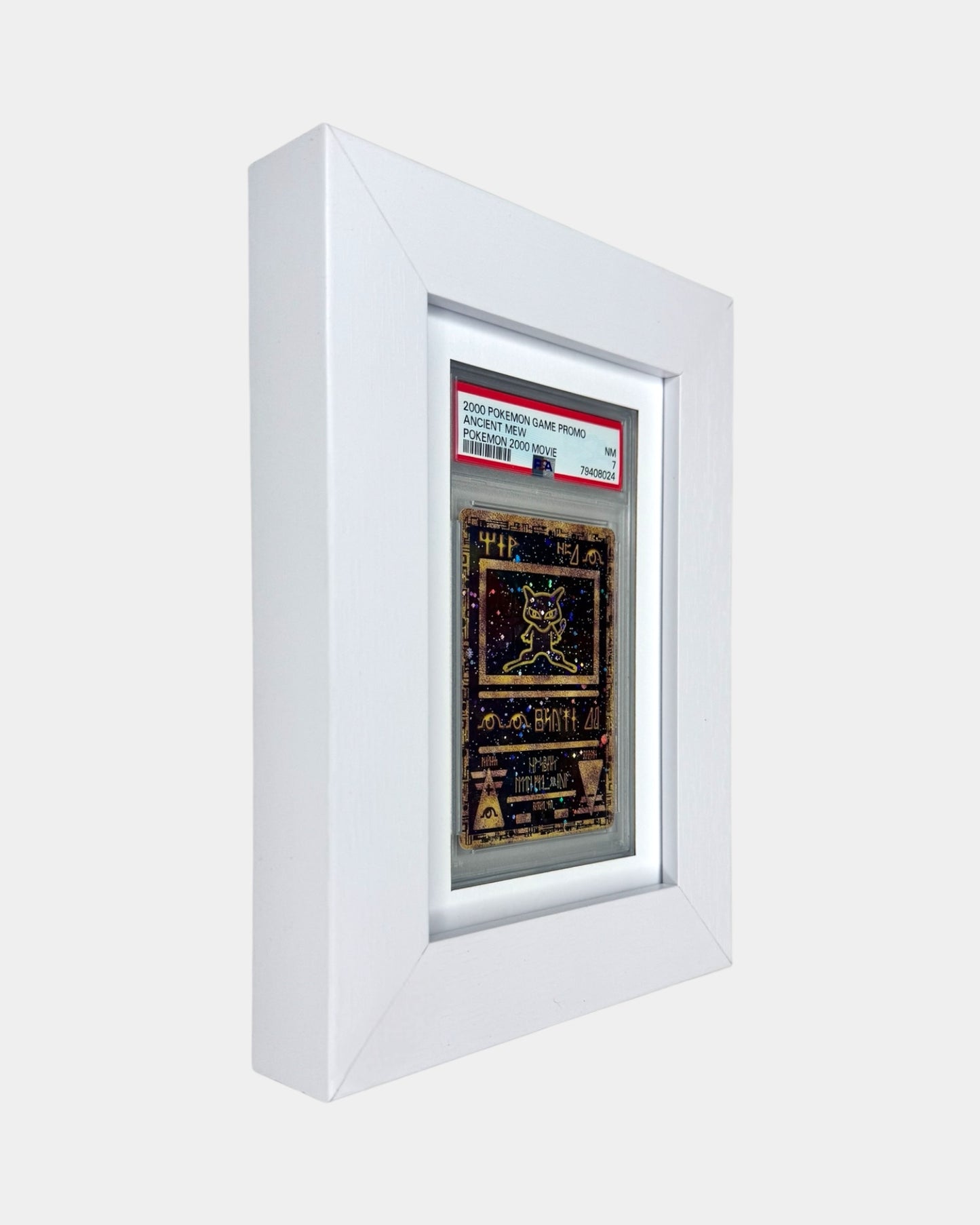 1 Grid PSA/CGC WHITE Wall Frame