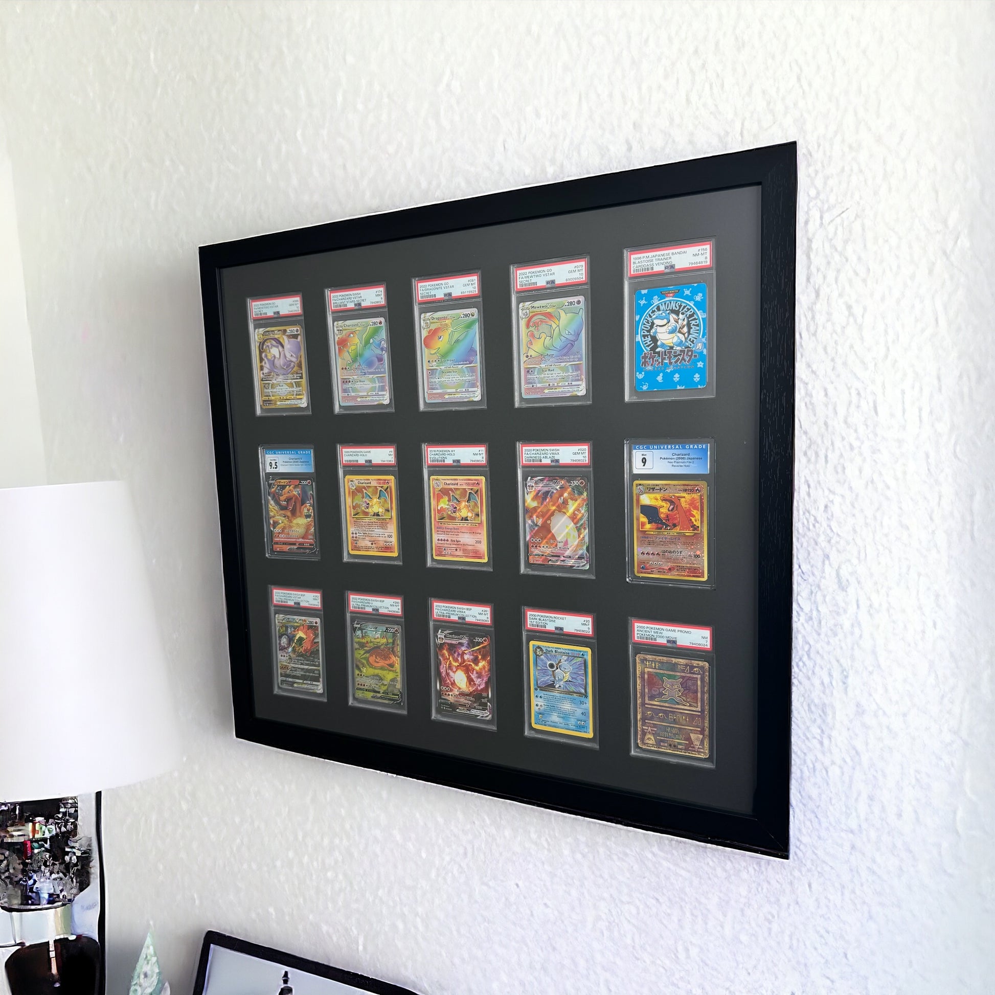 15 Grid PSA/CGC Wall Frame – CardMasterFraming