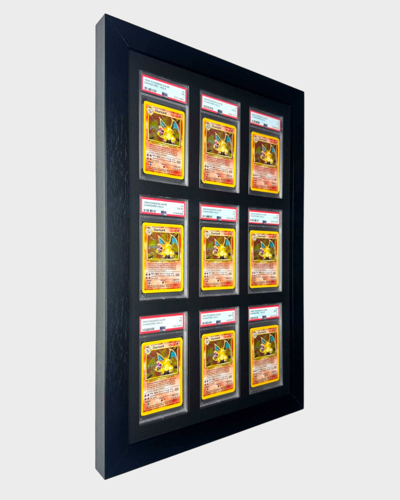 9 Grid PSA/CGC Wall Frame CardMasterFraming 9 Grid PSA/CGC Wall Frame CardMasterFraming
