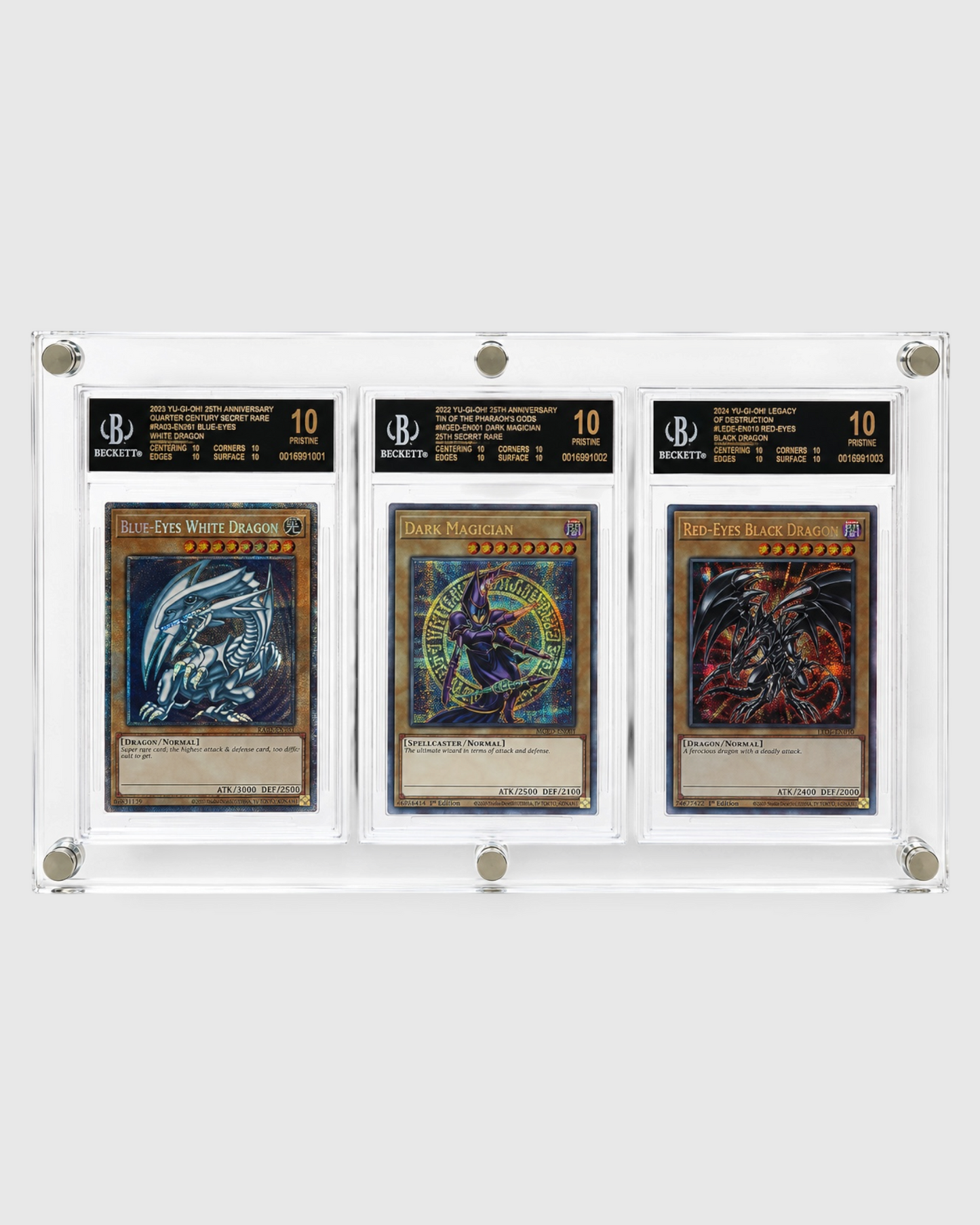 PRE ORDER: BGS 3 Grid Transparent Card Stand